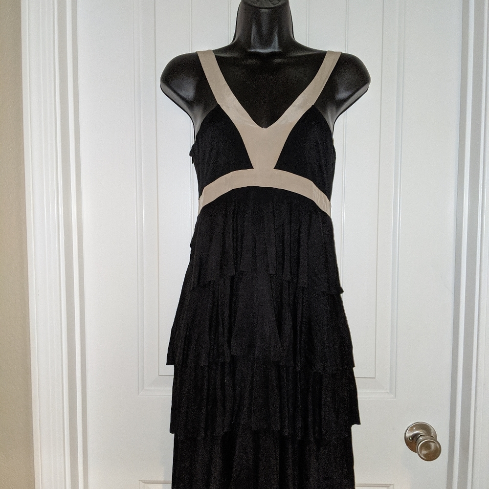 Akiko Ruffle Cocktail Dress S - Picture 4 of 8
